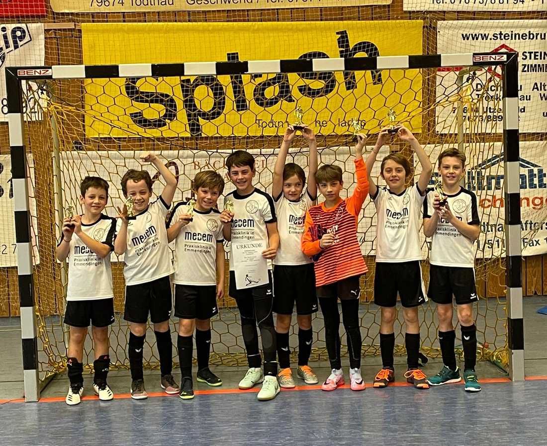 E-Jugend gewinnt Hallenturnier in Todtnau