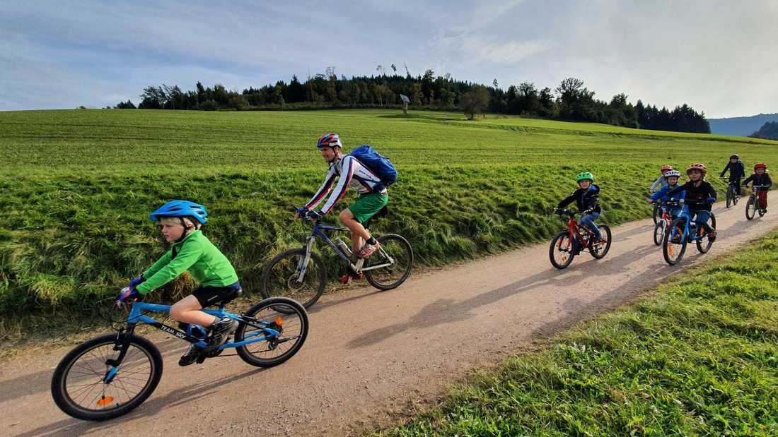Mountainbike-Training für Kinder von 6 - 9 Jahren