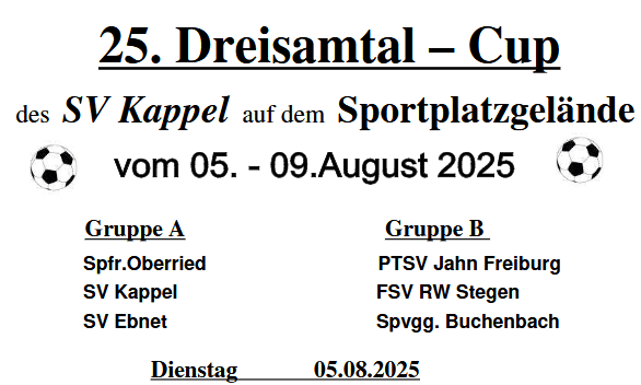 Dreisamtal-Cup 2025