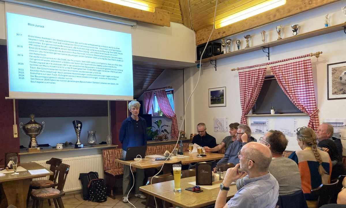 Unser neues Sportheim – Bericht zur Informationsveranstaltung